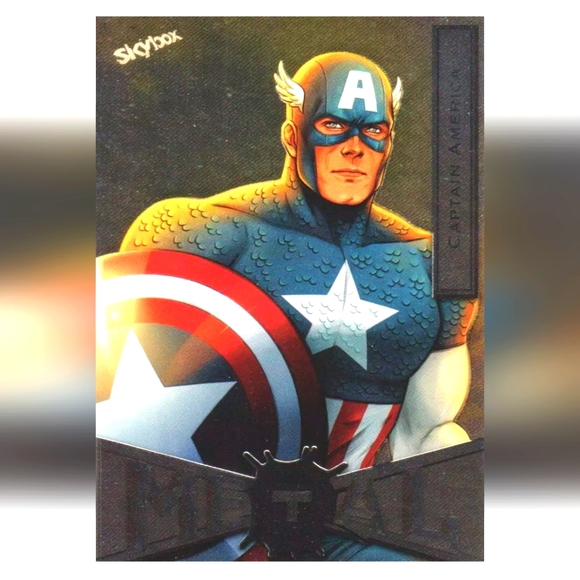 Captain America Trading Card🦸 Marvel Universe 🔥 - Picture 1 of 2